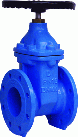 Ggg50 Worm Gear Resilient Seat Gate Valve