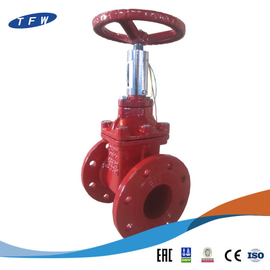Pn16 Ggg50 Cast Iron Gate Valve with Signal Head