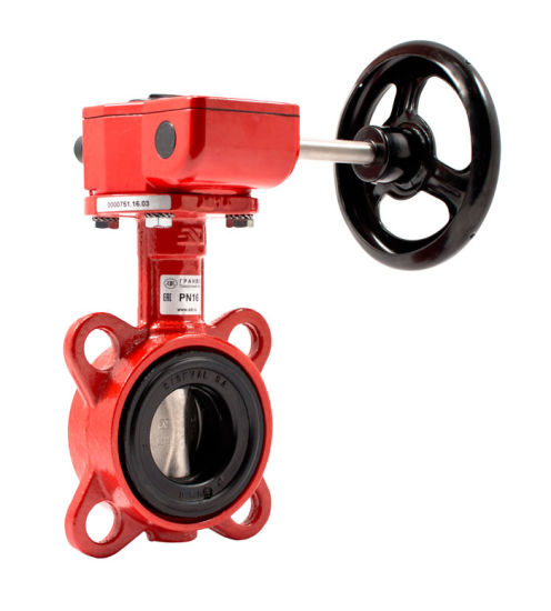 Pn10/Pn16 Triple Offset Stainless Steel Valve Butterfly Pneumatic Price List Electric Wafer Butterfly Valve