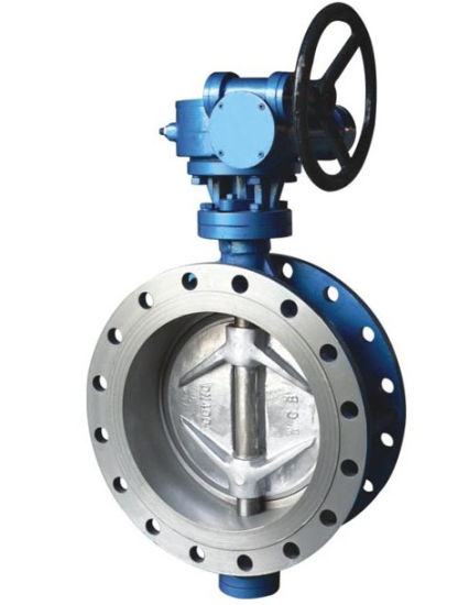 Triple Eccentric Flanged Butterfly Valve Pn16 Ce Approval