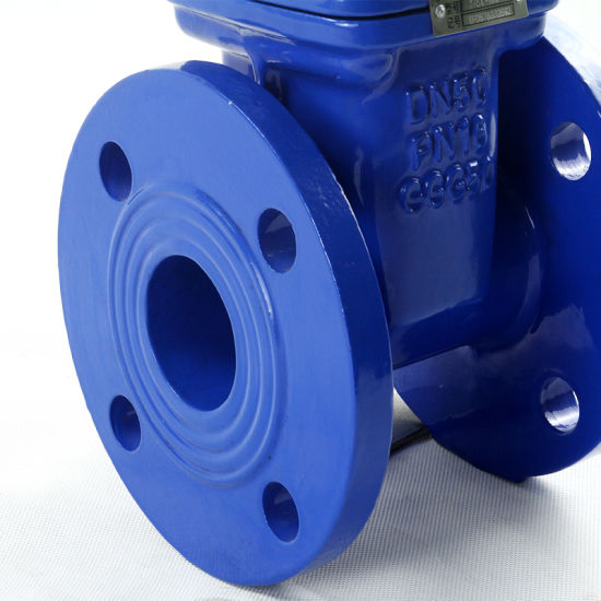 Awwa Ductile Iron Flanged Ends Non Rising Stem Control Water Gate Valve