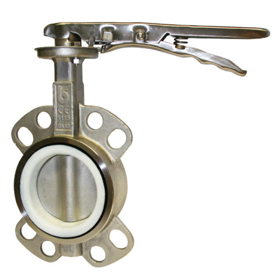 Stainless Steel Wafer Butterfly Valve with NBR Seat