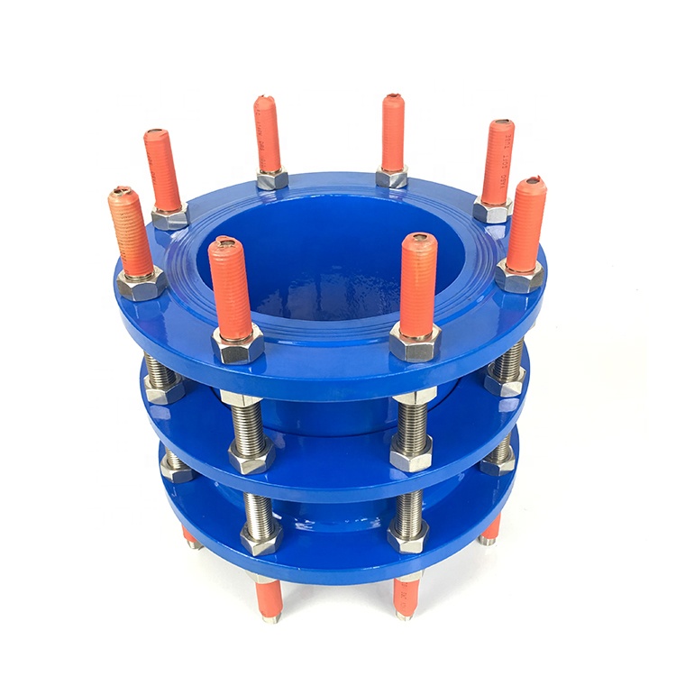 transmission pipe Double flange dresser coupling di dismantling joints