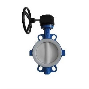 PTFE Lined Butterfly Valve Pn16 JIS10K ANSI150 Ce Approval