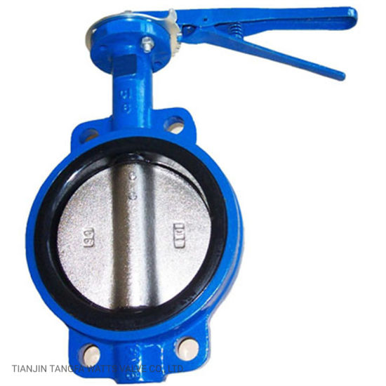 Lever Operated Wafer Butterfly Valve with Competitive Price and Good