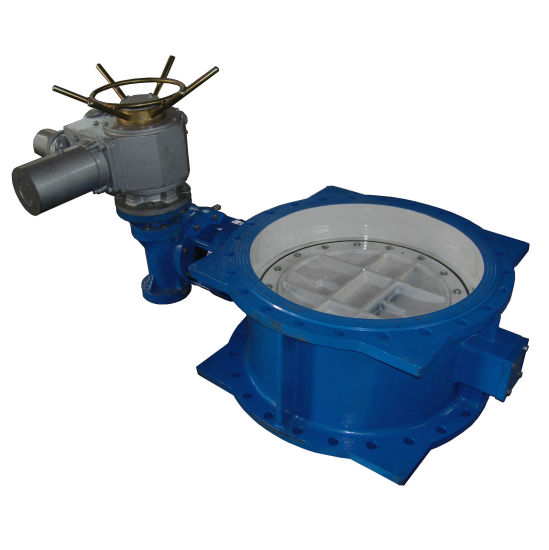 Double Eccentric Double Flanged Cast Ductile Iron Butterfly Valve