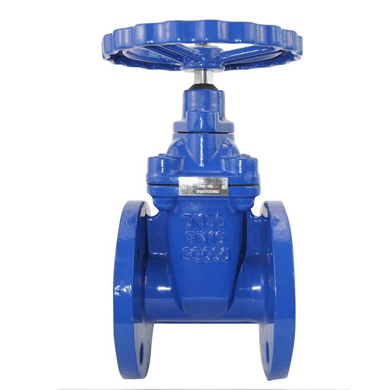 Awwa Ductile Iron Flanged Ends Non Rising Stem Control Water Gate Valve