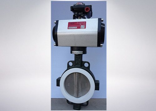 Tfw Approved Electric Actuator PTFE Lined Butterfly Valve